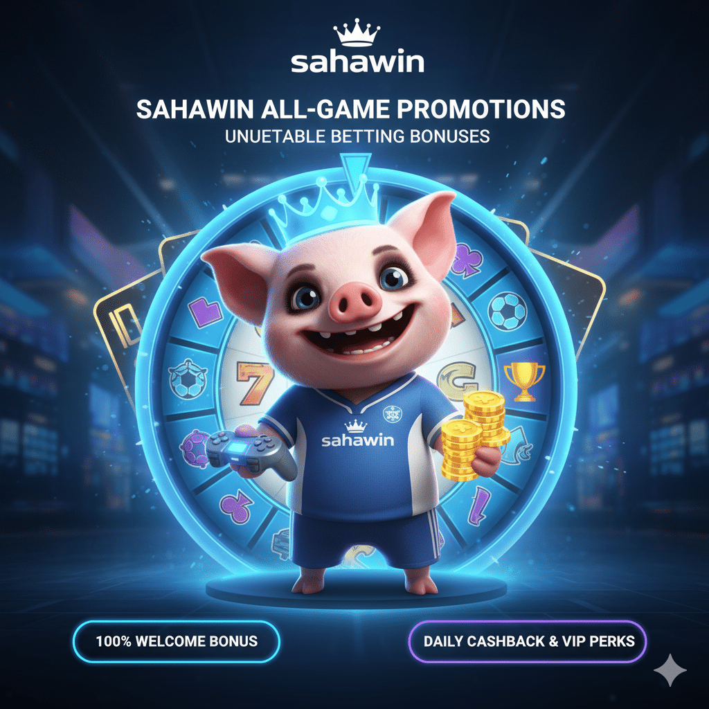 โปรโมชั่น sahawin ครบทุกเกมและคุ้มค่าที่สุด รับโบนัสต้อนรับ 100% พร้อมโปรคืนยอดเสียรายวันและสิทธิ ไม่พลาดข้อเสนอที่ดีที่สุดสำหรับนักเดิมพัน